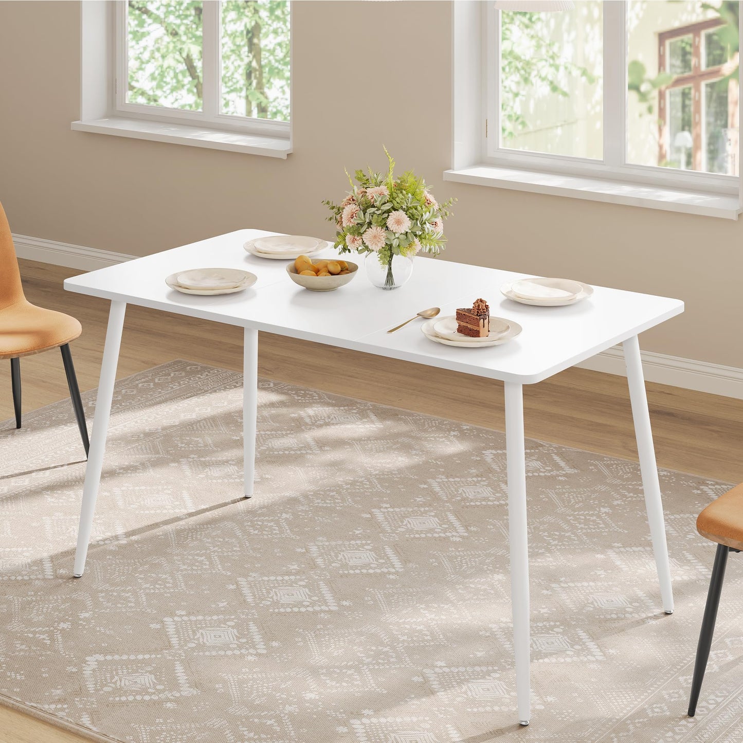 VASAG Dining Table, Kitchen Table, for Living Room, Dining Room