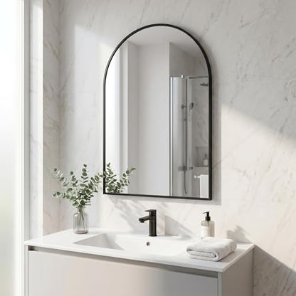 BEAUTYPEAK Arch Bathroom Wall Mirror