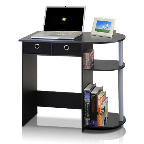 Furinno Simplistic Study Table, White