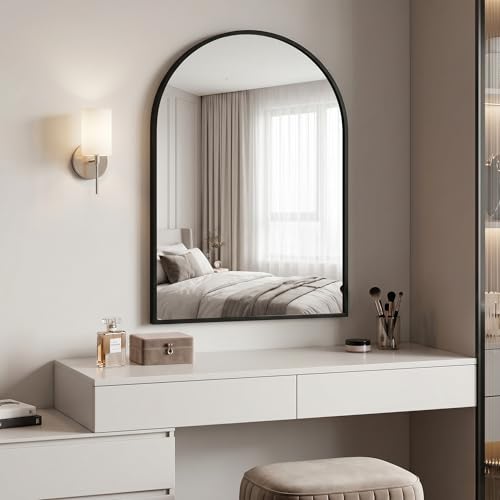 BEAUTYPEAK Arch Bathroom Wall Mirror