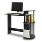 Computer Desk with Side Shelves for Home Office & Gaming Setup