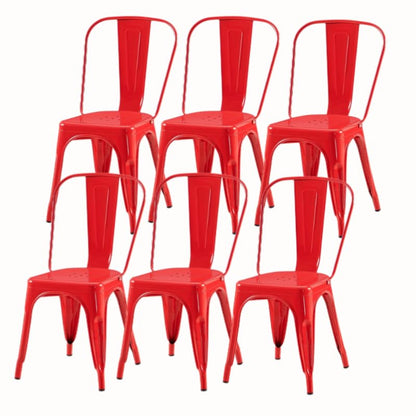 SOLEGGIATA Metal Dining Chairs Set