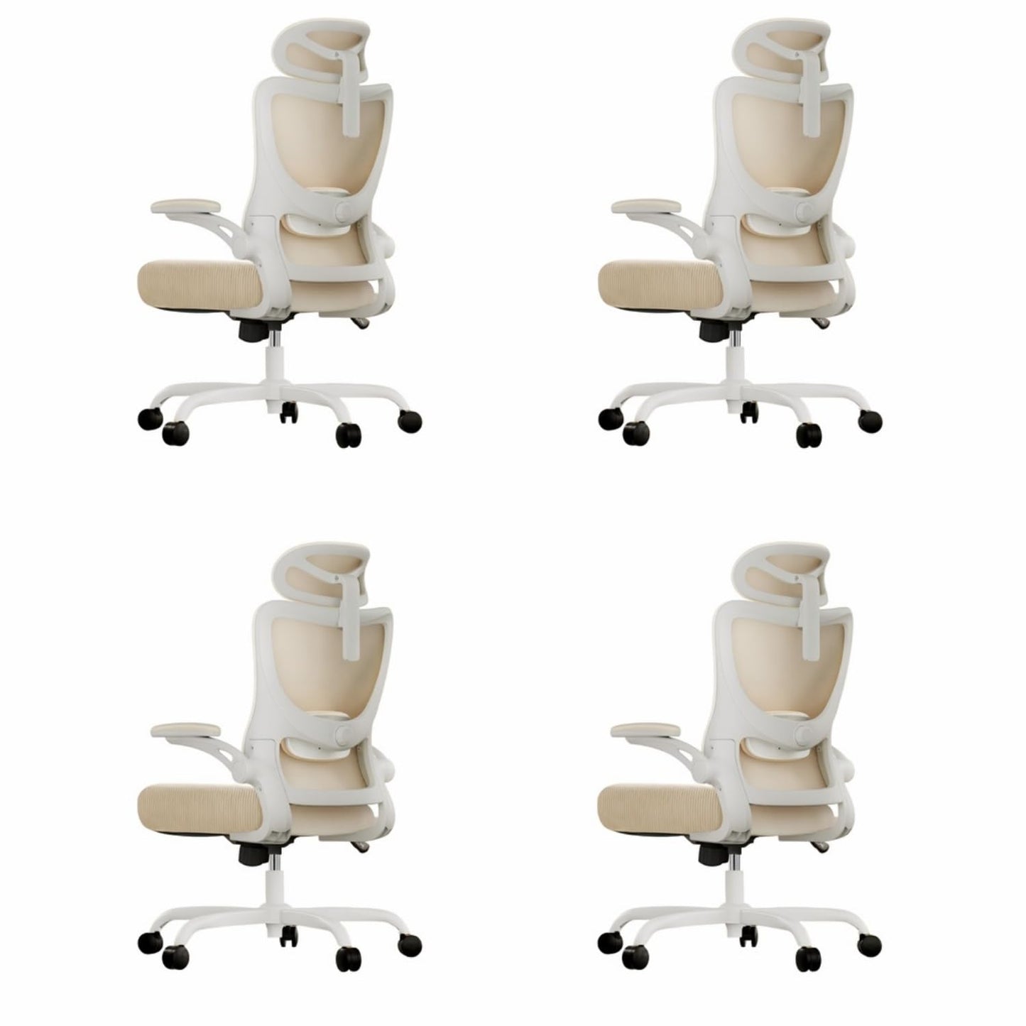 Marsail Ergonomic Office Chair with 3D Armrests