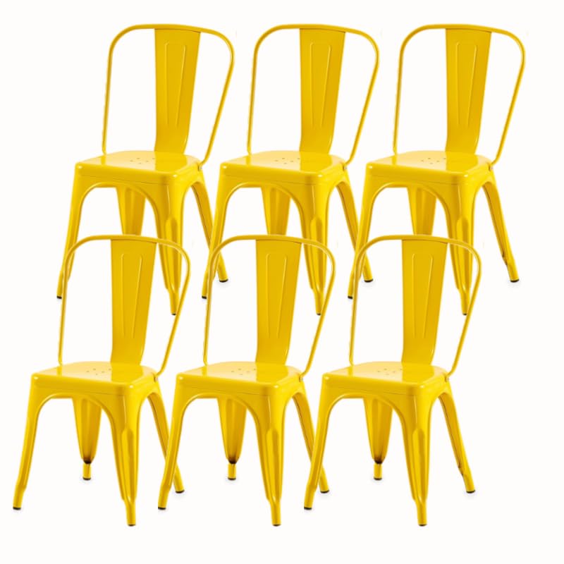 SOLEGGIATA Metal Dining Chairs Set