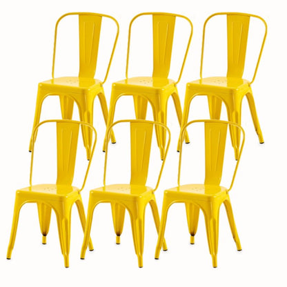 SOLEGGIATA Metal Dining Chairs Set
