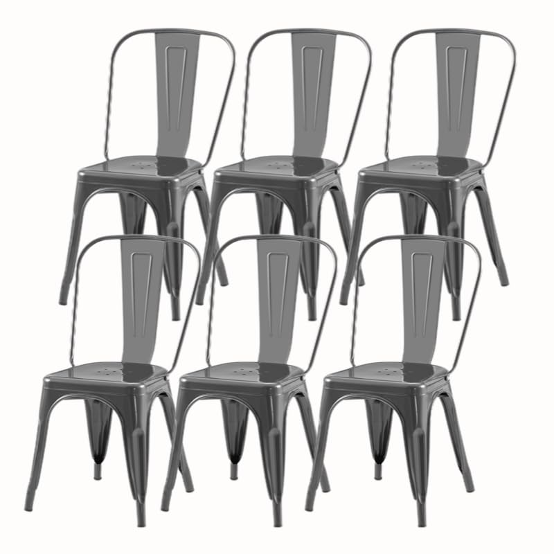 SOLEGGIATA Metal Dining Chairs Set