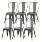 SOLEGGIATA Metal Dining Chairs Set