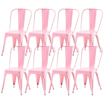 SOLEGGIATA Metal Dining Chairs Set