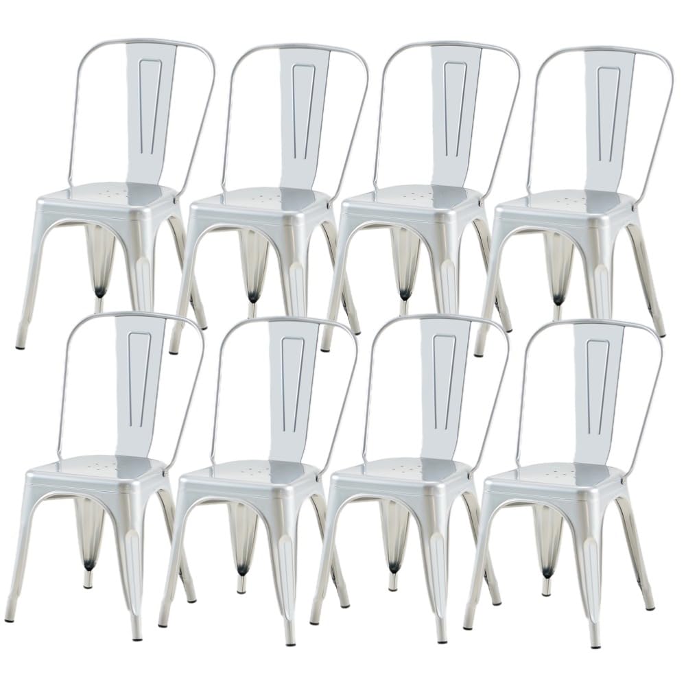 SOLEGGIATA Metal Dining Chairs Set