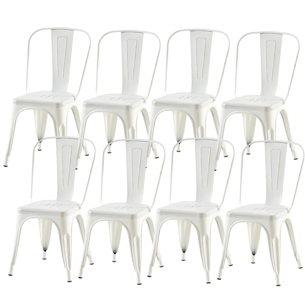 SOLEGGIATA Metal Dining Chairs Set