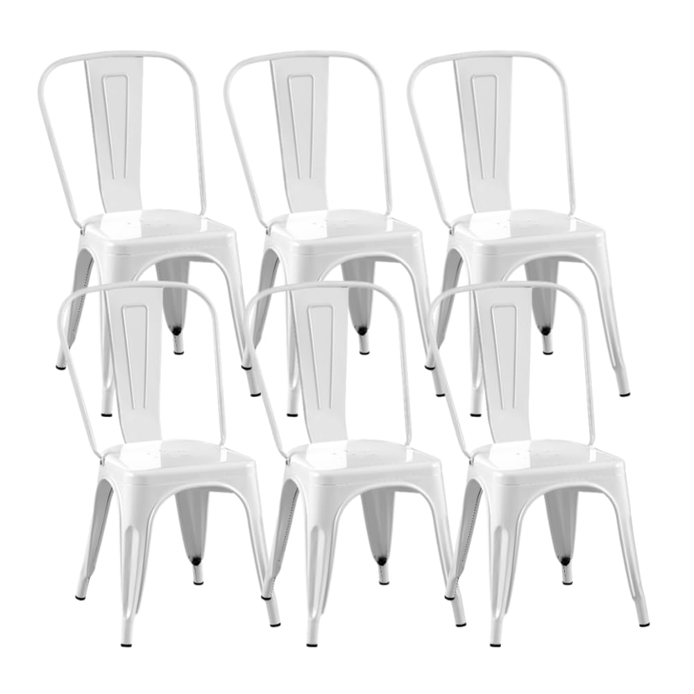 SOLEGGIATA Metal Dining Chairs Set