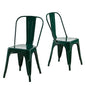 SOLEGGIATA Metal Dining Chairs Set