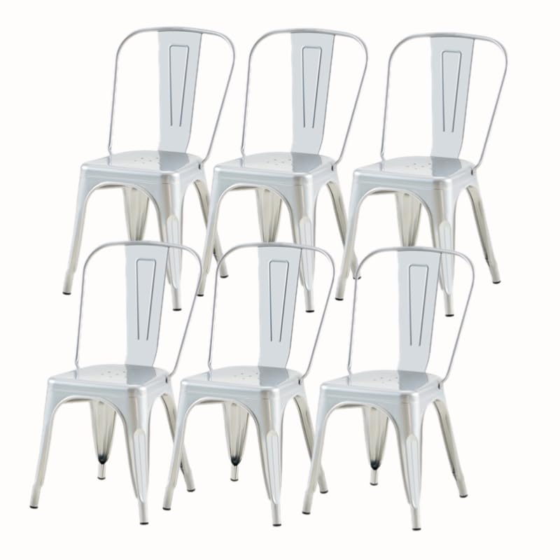 SOLEGGIATA Metal Dining Chairs Set