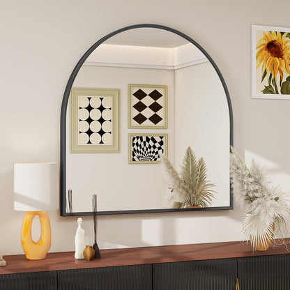 BEAUTYPEAK Arch Bathroom Wall Mirror