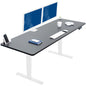 71" x 30" Electric Desk with Touch Screen Memory Controller