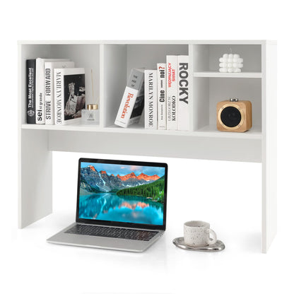 3-Tier Desktop Bookshelf Organizer with Storage Shelves for Office & Dorm