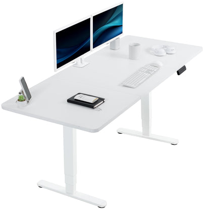 71" x 30" Electric Desk with Touch Screen Memory Controller