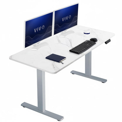 VIVO Electric Standing Desk Workstation, Memory Controller Height Adjustment, 1B Series