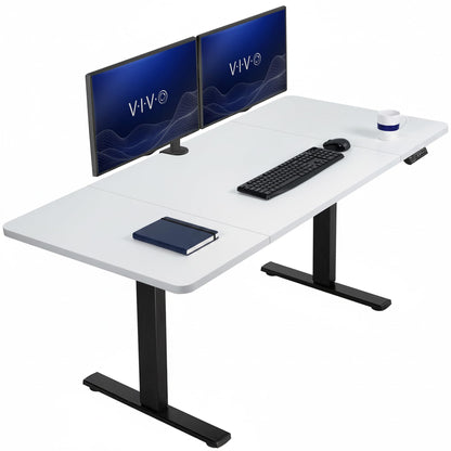 VIVO Electric Standing Desk Workstation, Memory Controller Height Adjustment, 1B Series