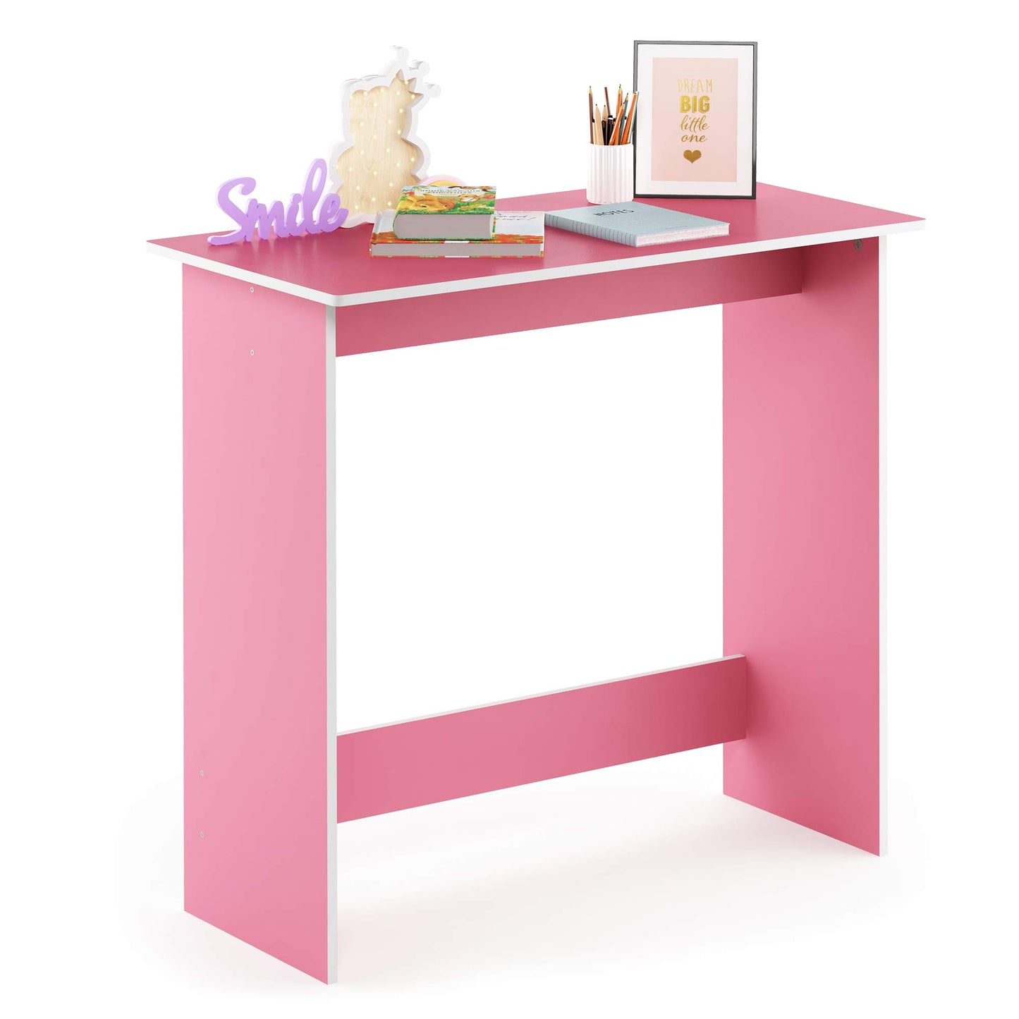 Furinno Simplistic Study Table, White