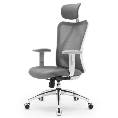 Ergonomic Mesh Office Chair with Adjustable Lumbar Support & Headrest