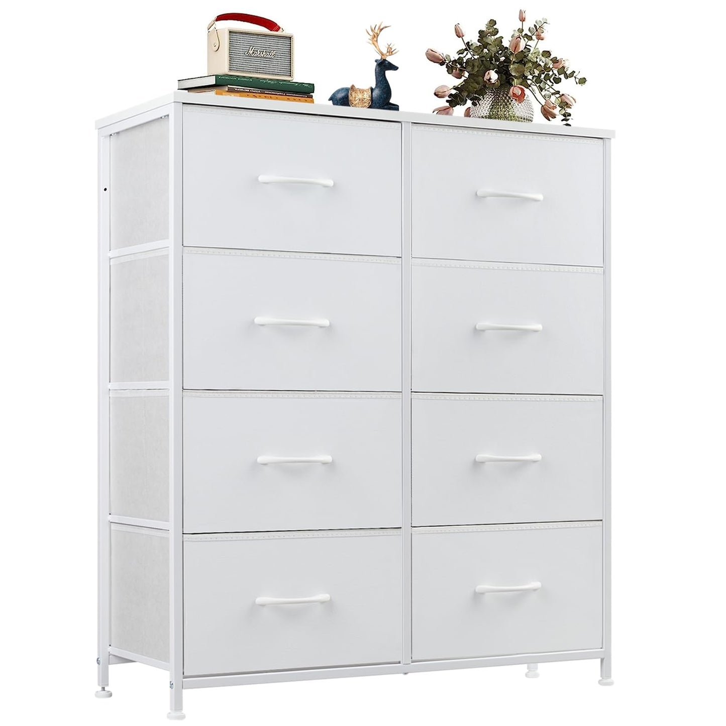 OLIXIS Dresser for Bedroom with 7 Fabric Drawers Storage Organizer