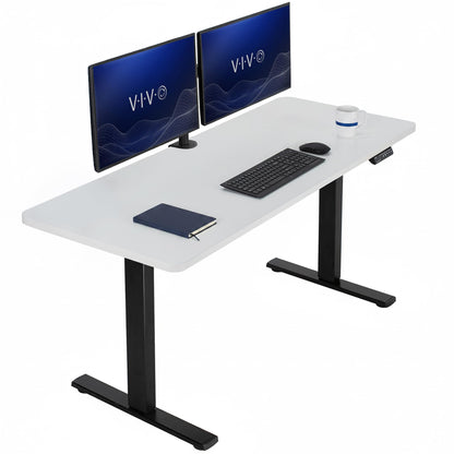 VIVO Electric Standing Desk Workstation, Memory Controller Height Adjustment, 1B Series