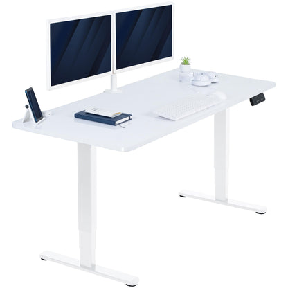 71" x 30" Electric Desk with Touch Screen Memory Controller