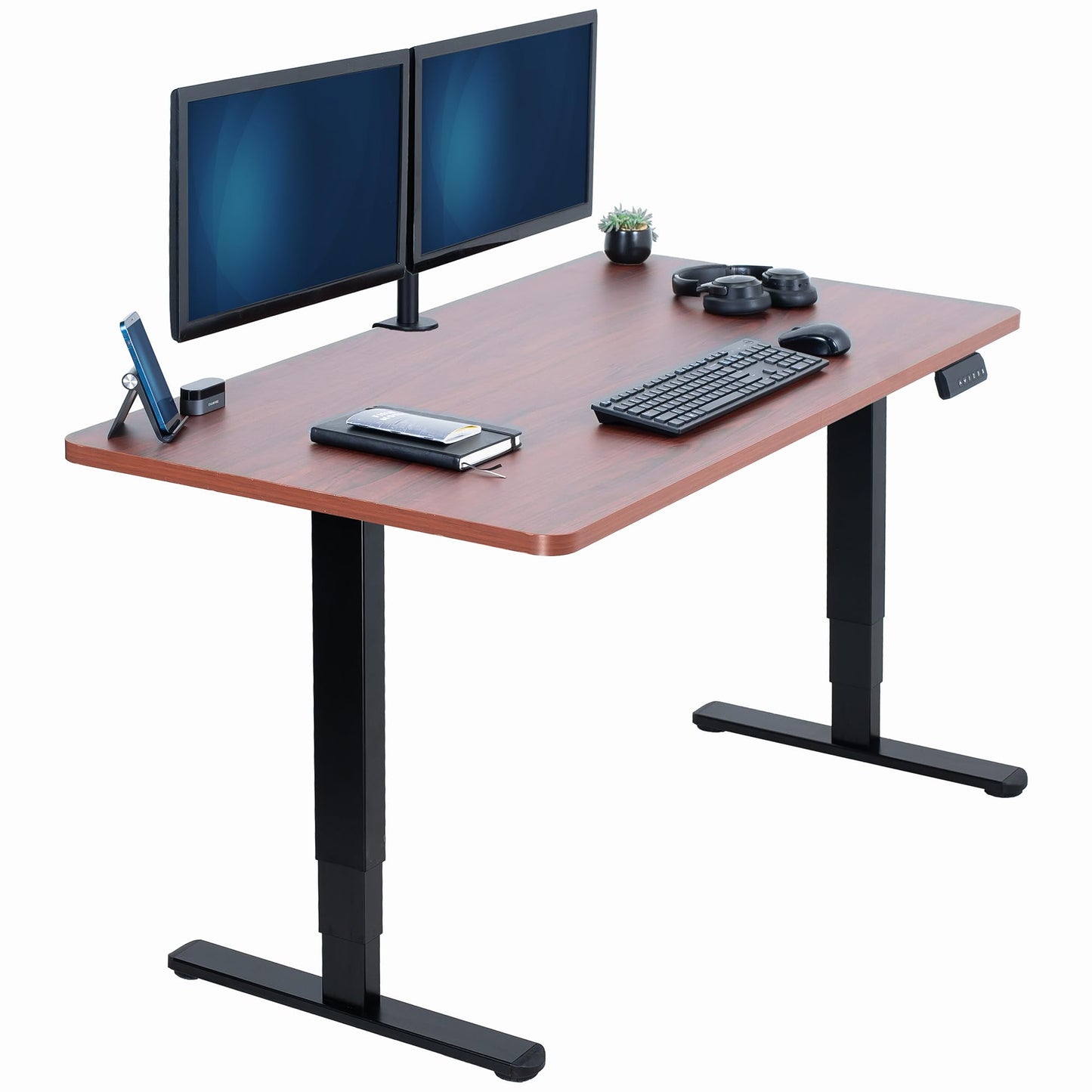 71" x 30" Electric Desk with Touch Screen Memory Controller