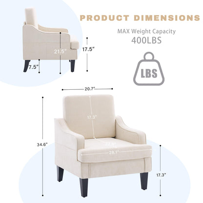 GAOHAPY Accent Chair for Living Room