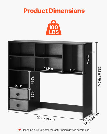 VEVOR Desktop Bookshelf