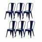 SOLEGGIATA Metal Dining Chairs Set