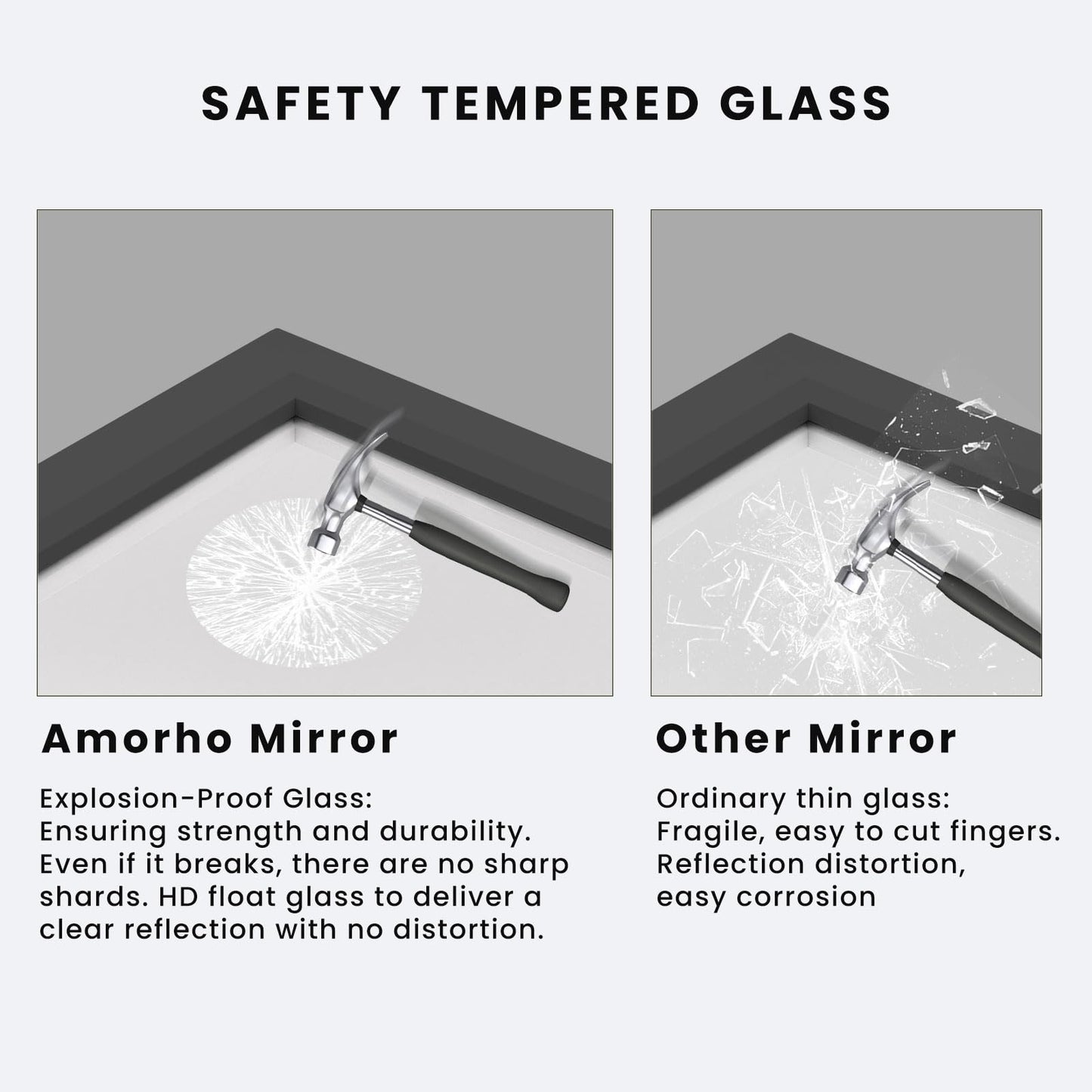 Amorho Framed Mirror