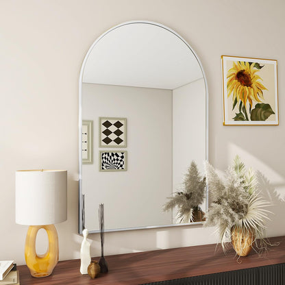 BEAUTYPEAK Arch Bathroom Wall Mirror