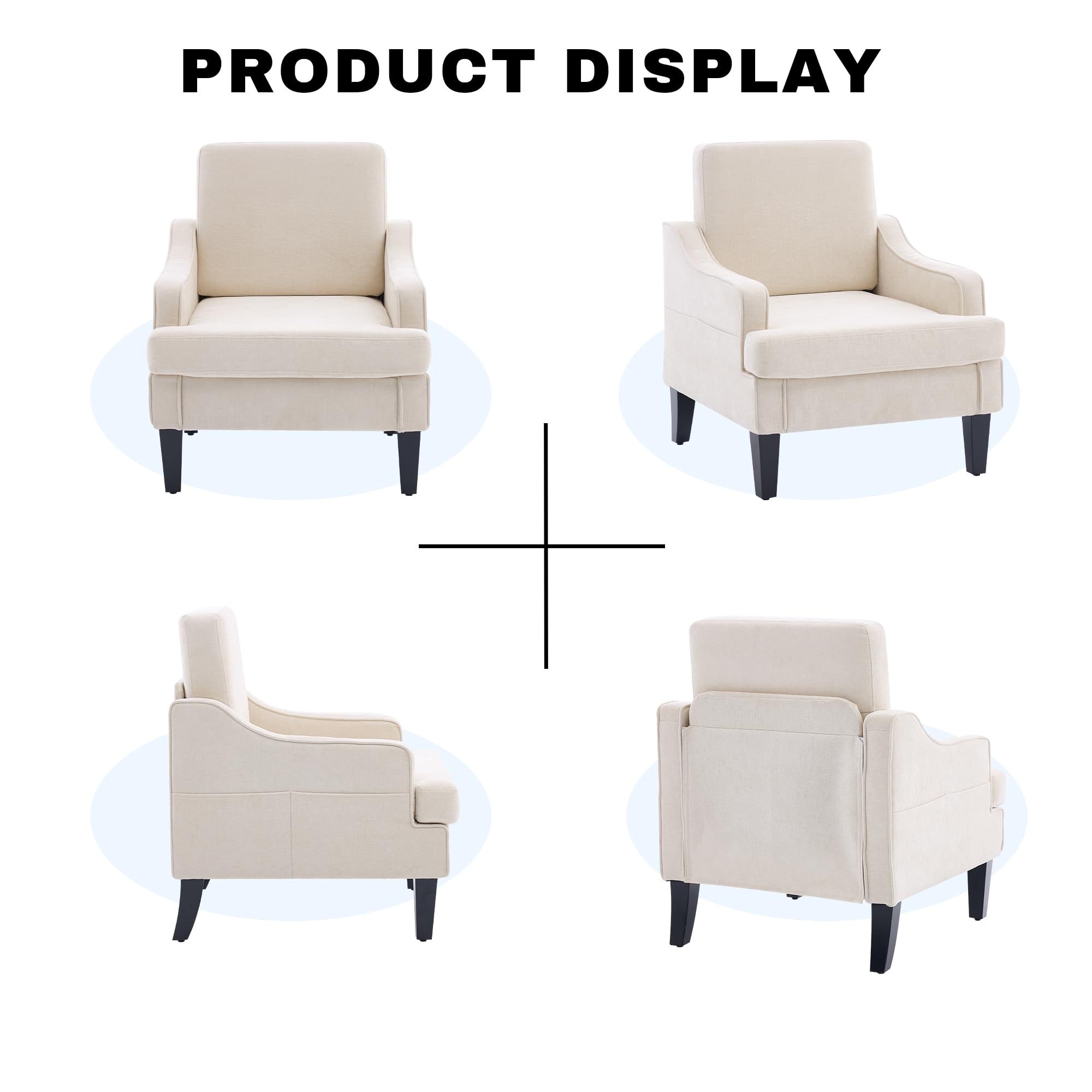 GAOHAPY Accent Chair for Living Room