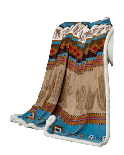 Ultra Soft Plush Sherpa Fleece Oversized Throw Blanket for Home Decor