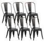 SOLEGGIATA Metal Dining Chairs Set