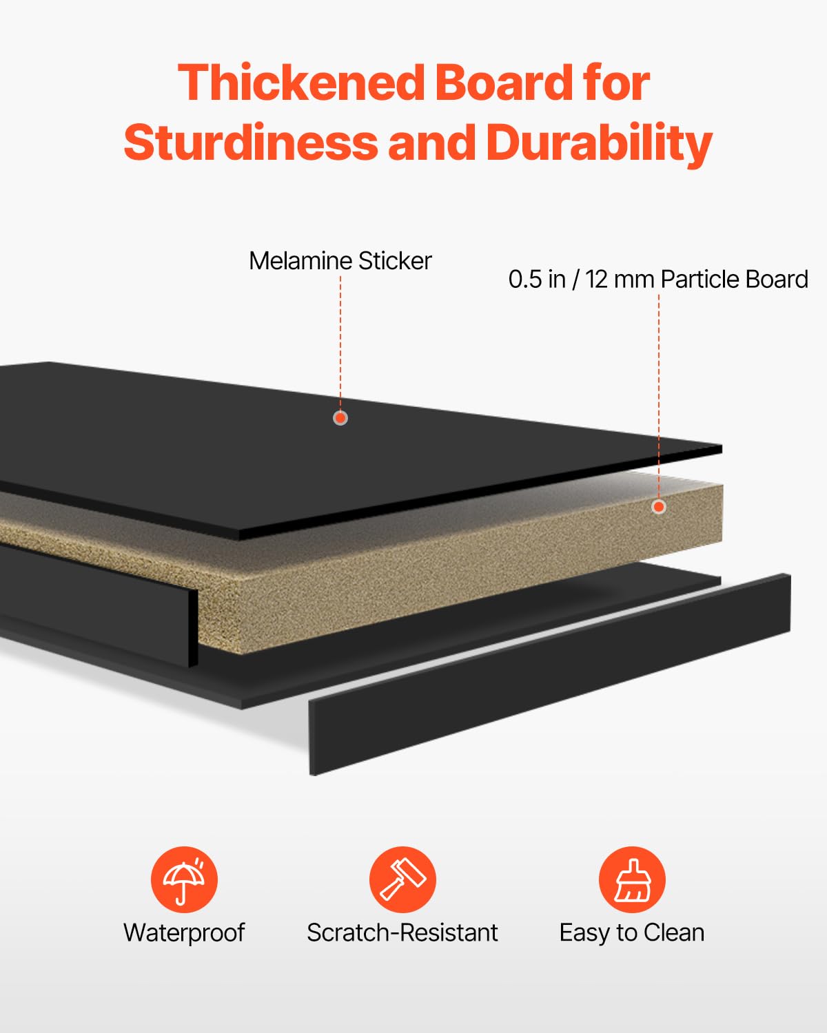 VEVOR Desktop Bookshelf