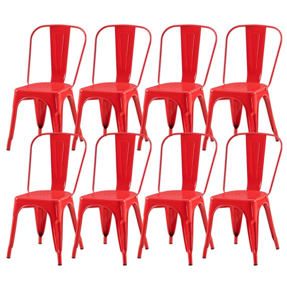 SOLEGGIATA Metal Dining Chairs Set
