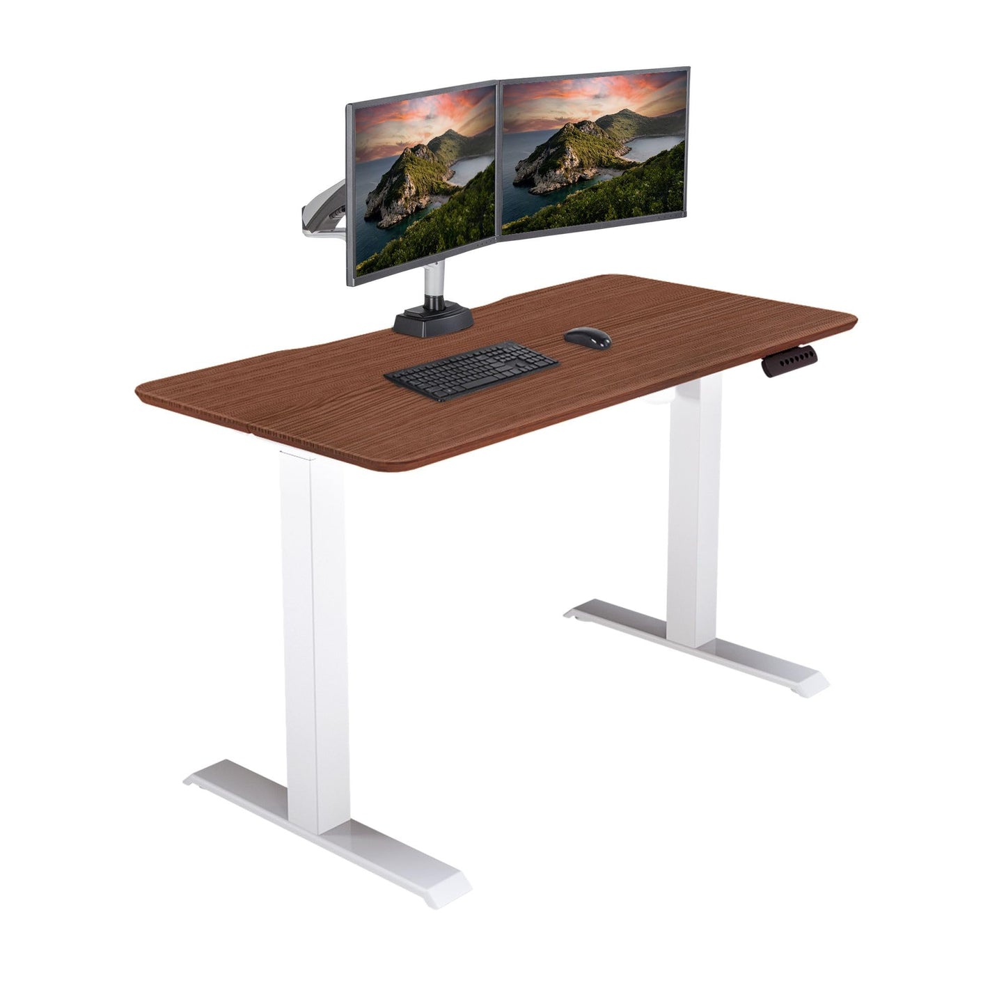 Vari Essential Electric Standing Desk for Home Office – 48x24 - White