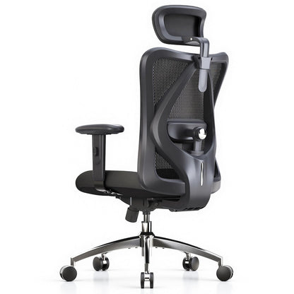 Ergonomic Mesh Office Chair with Adjustable Lumbar Support & Headrest