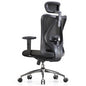 Ergonomic Mesh Office Chair with Adjustable Lumbar Support & Headrest