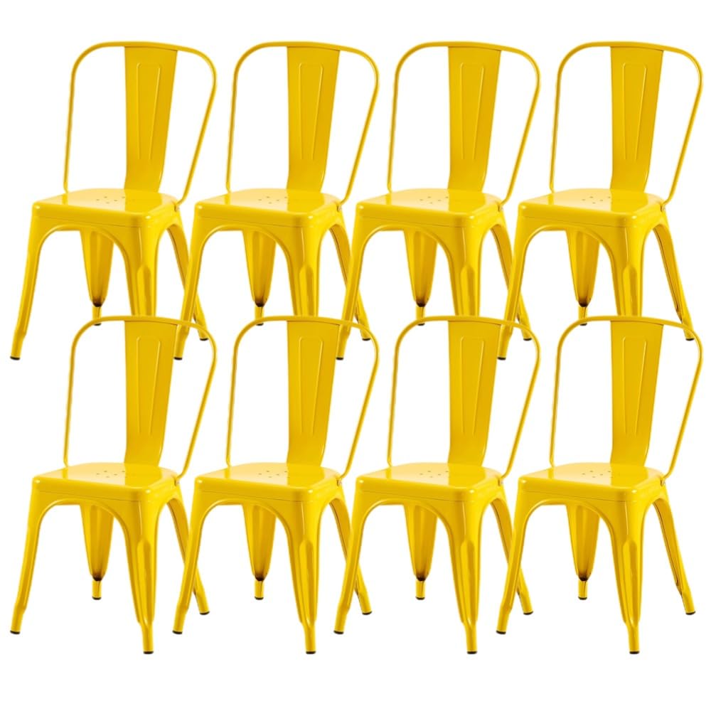 SOLEGGIATA Metal Dining Chairs Set
