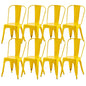 SOLEGGIATA Metal Dining Chairs Set
