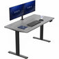 VIVO Electric Standing Desk Workstation, Memory Controller Height Adjustment, 1B Series
