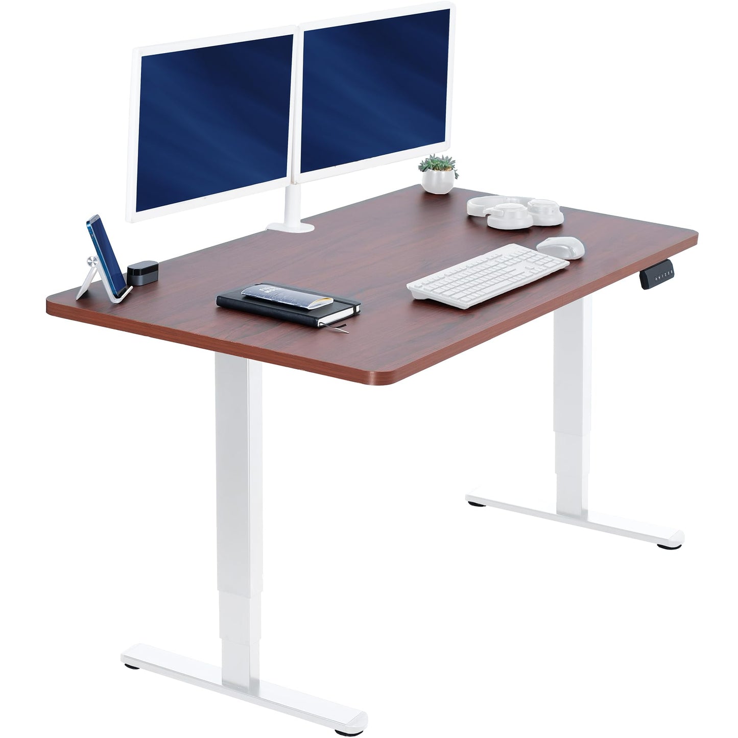 71" x 30" Electric Desk with Touch Screen Memory Controller