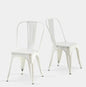SOLEGGIATA Metal Dining Chairs Set