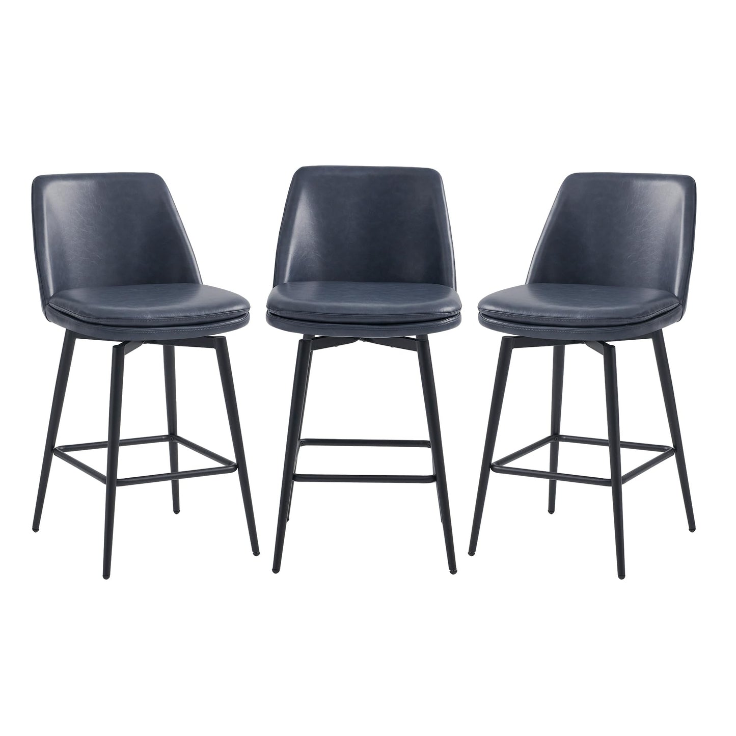 CHITA Swivel Counter and Bar Stools