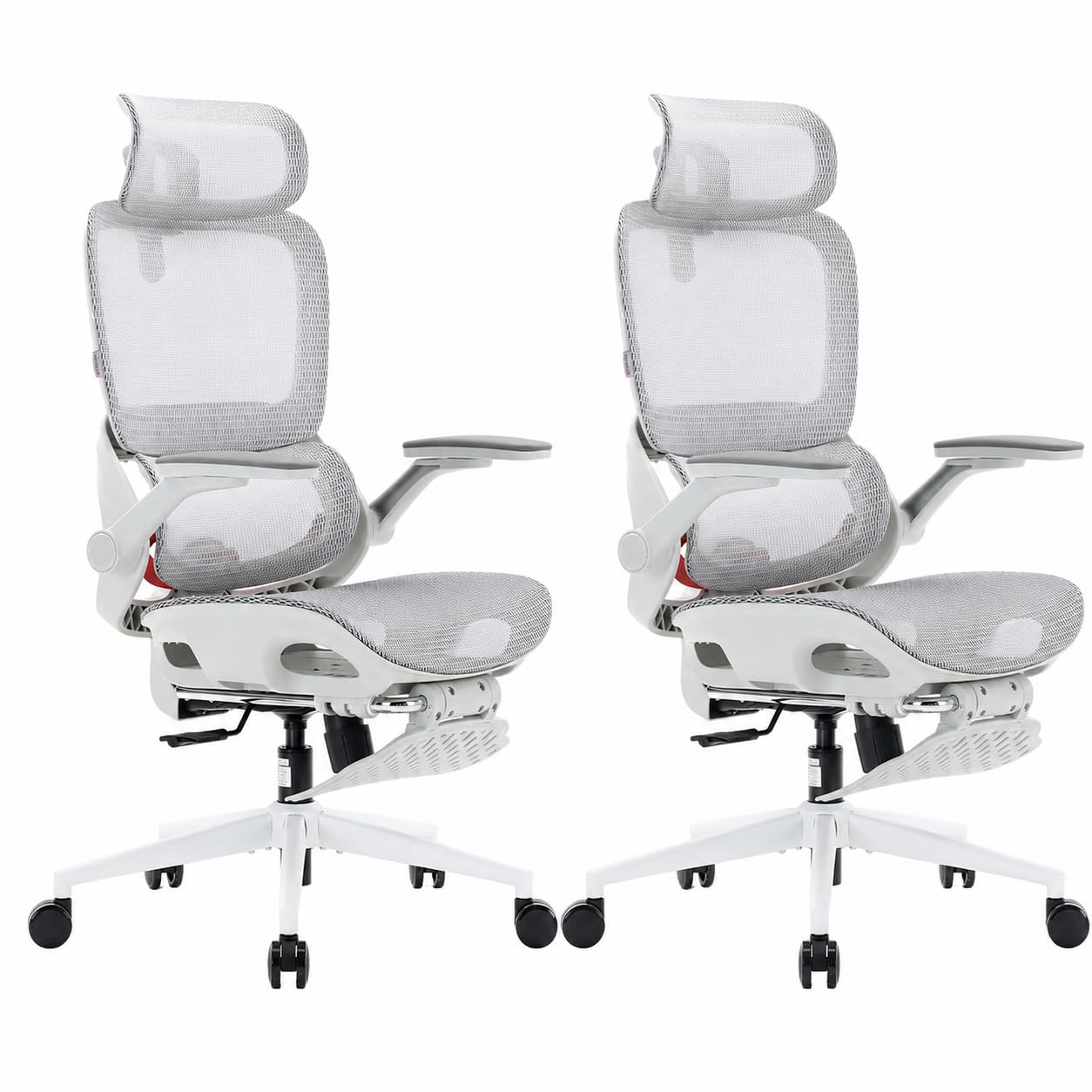 Ergonomic Mesh Office Chair with Adjustable Lumbar Support & Headrest