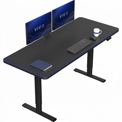 VIVO Electric Standing Desk Workstation, Memory Controller Height Adjustment, 1B Series